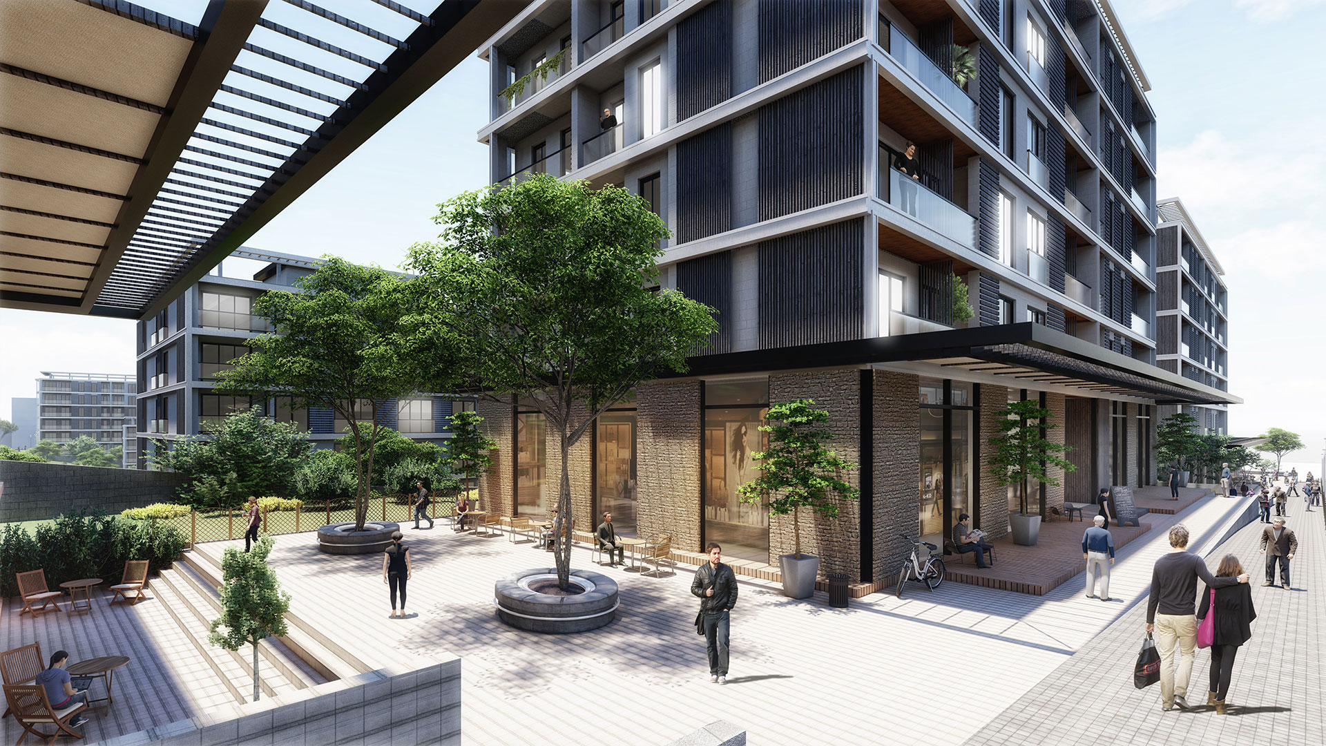 Şehre modern dokunuşlar…